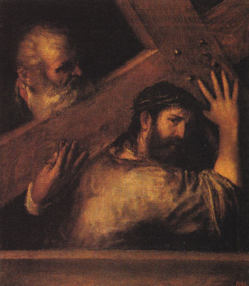Christ Bearing the Cross 1560 - Titian reproduction oil painting