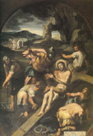 Christ Nailed to the Cross 1582 - Francisco Ribalta reproduction oil painting