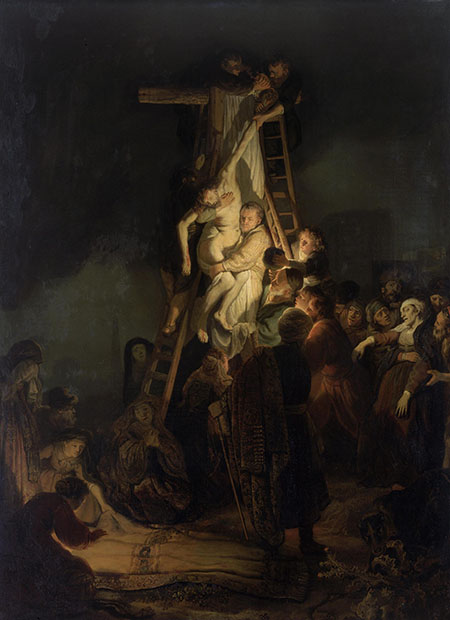 Descent from the Cross 1634 - Rembrandt Van Rijn reproduction oil painting