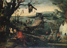 Landscape with the Legend of St Christopher - Jan Mandyn reproduction oil painting