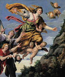 The Assumption of Mary Magdalen into Heaven c1620 - Domenichino reproduction oil painting