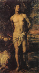 St Sebastian c1570 - Titian