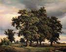 Oak Trees 1833 - Georg Heinrich Crola