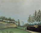 Fortification Porte de Vanves Paris 1909 - Henri Rousseau reproduction oil painting