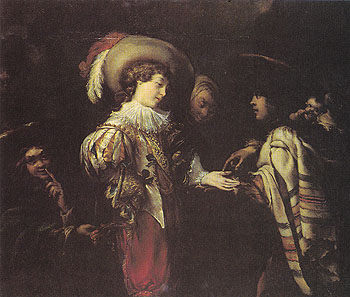 Fortune telling - Jan Cossiers reproduction oil painting