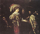 Fortune telling - Jan Cossiers reproduction oil painting