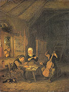 Village Musicians 1645 - Adriaen van Ostade