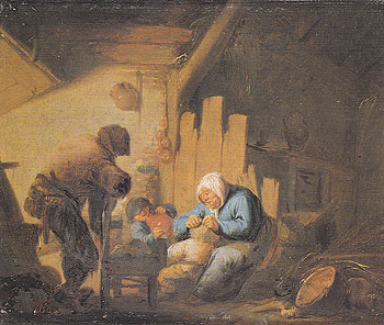 Sight - Adriaen van Ostade reproduction oil painting
