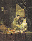 The Philandering Servant - Nicolas Lancret