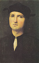 Portrait of a Young Man c1495 - Perugino reproduction oil painting