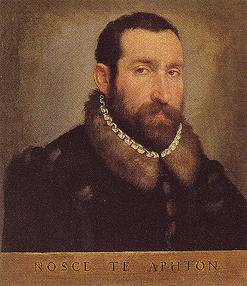 Portrait of a Man - Giovanni Battista Moroni reproduction oil painting