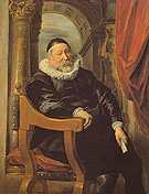 Portrait of an Elderly Gentleman c1641 - Jacob Jardaens reproduction oil painting