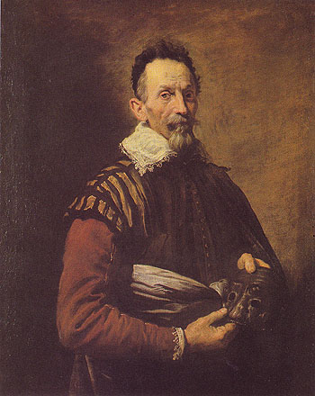 An Actor 1620 - Domenico Fetti reproduction oil painting