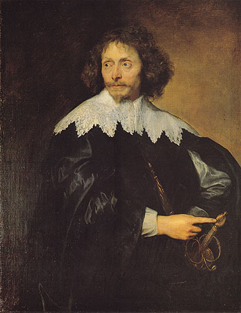 Sir Thomas Chaloner 1630 - Van Dyck reproduction oil painting