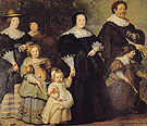 Family Portrait - Conrnelis de vos reproduction oil painting