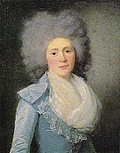 A Woman in Blue - Jean Louis Voille