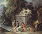 Fording - Francois Boucher reproduction oil painting