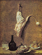 Still Life with Calfs Leg - Jean Baptiste Oudry