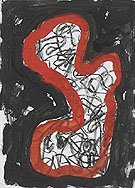Falsche Form 1974 - A R Penck reproduction oil painting