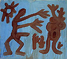 Man and Woman 1968 - A R Penck