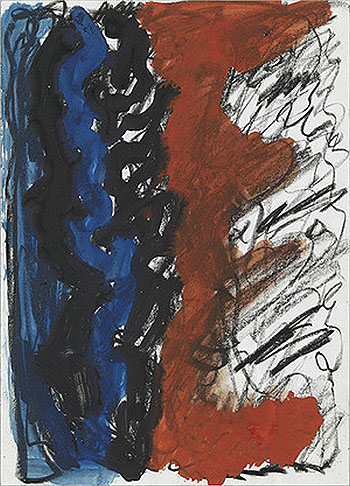 Qualerei 1974 - A R Penck reproduction oil painting