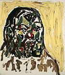 Self Portrait 1984 - A R Penck reproduction oil painting