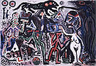 Tskrie Vi 1984 - A R Penck reproduction oil painting