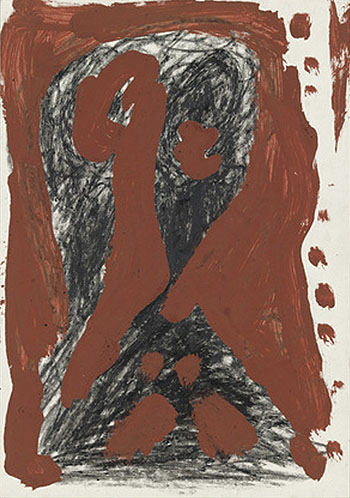 Untitled II 1974 - A R Penck reproduction oil painting