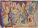 Untitled c1980 - A R Penck