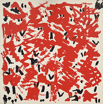 Untitled from the Portfolio Ur End Standard 1972 - A R Penck reproduction oil painting