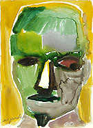 Untitled Kopf c1980 - A R Penck