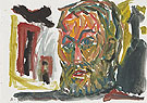 Untitled Selbstbildnis 1987 - A R Penck