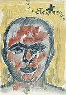 Untitled Self Portrait 1973 - A R Penck