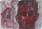 Untitled Self Potrait I 1987 - A R Penck