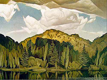 Bedard Pond - A.J. Casson reproduction oil painting