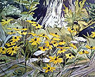 Black Eyed Susans - A.J. Casson reproduction oil painting