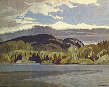 Lake - A.J. Casson reproduction oil painting