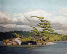 Moose Lake - A.J. Casson reproduction oil painting