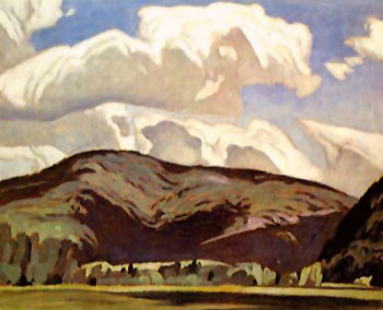 Eagles Nest - A.J. Casson reproduction oil painting