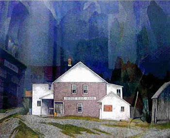 General Store - A.J. Casson reproduction oil painting