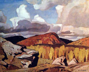 Hills at Bancroft - A.J. Casson reproduction oil painting