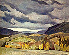 Near Diamond Lake - A.J. Casson reproduction oil painting