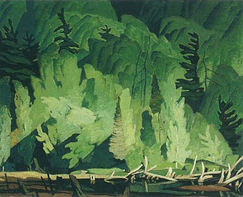 Summer Hillside kamaniskeg - A.J. Casson reproduction oil painting