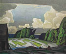 Summer Storm - A.J. Casson reproduction oil painting