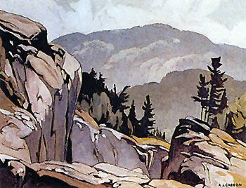 White Fish Falls - A.J. Casson reproduction oil painting