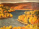 Autumn Redstone Lake 1937 - A.J. Casson reproduction oil painting