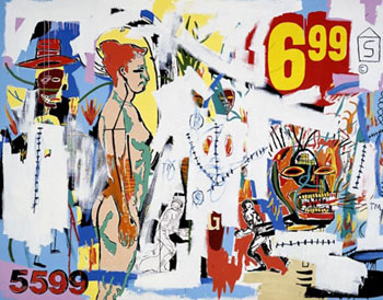 6.99 1985 - Jean-Michel-Basquiat reproduction oil painting