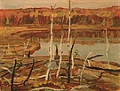 A Lake Autumn Georgian Bay 1936 - A.Y. Jackson reproduction oil painting