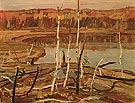 A Lake Autumn Georgian Bay 1936 - A.Y. Jackson reproduction oil painting