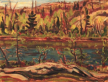 Algoma in May 1938 - A.Y. Jackson reproduction oil painting